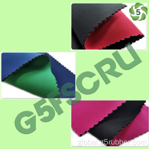 G5 natural rubber black sheet lining fabric CR